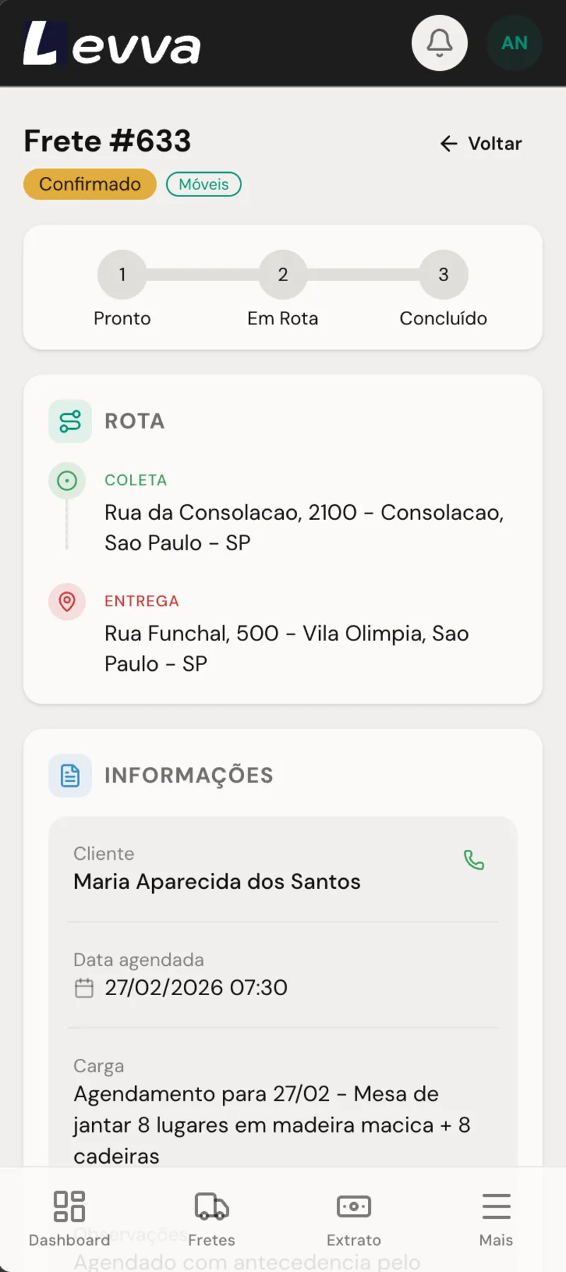 App para Motoristas